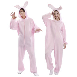 Déguisement Lapin Rose