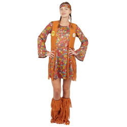 Déguisement Hippie Femme / Babacool / Peace & Love