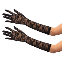 Gants Longs Dentelles Noires