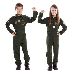 Déguisement Pilote de Chasse Enfant : de 6 ans à 12 ans