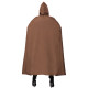 Déguisement Cape Médiévale Marron
