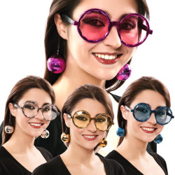 Lunettes Disco - 4 Coloris au Choix