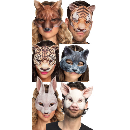 Masques Animaux R alistes 6 Mod les Au Choix masques-animaux-r-alistes-6-mod-les-au-choix