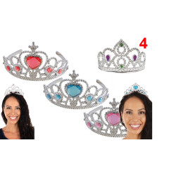 Diadème Princesse Argent - 4 Modèles au Choix