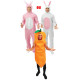 Déguisements Lapin + Déguisement Carotte