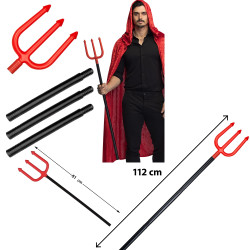 Fourche Trident Diable - 2 Modèles au Choix