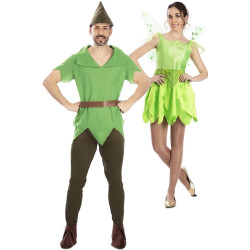 Déguisement Peter Pan + Déguisement Fée Clochette
