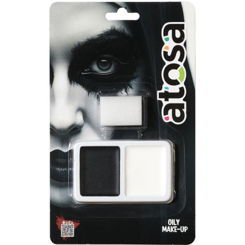 Palette Maquillage Noir Blanc