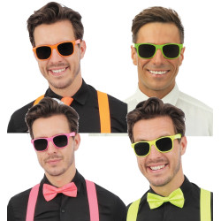 Lunettes Carrées Fluo