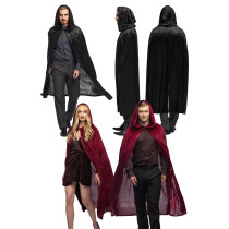 D&eacute;guisement Cape Capuche Velours Luxe - 2 Coloris au Choix