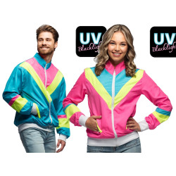 Veste Survêtement Années 80 - 2 Coloris au Choix