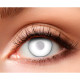 Paire de Lentilles de Contact Oeil Blanc Intégral