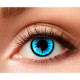 Paire de Lentilles de Contact Bleues Translucides