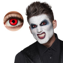 Paire de Lentilles de Contact Manson Rouges