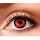 Paire de Lentilles de Contact Vampire Rouge