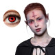Paire de Lentilles de Contact Vampire Rouge