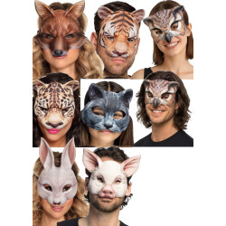 Masques Animaux Réalistes - Divers Modèles au Choix