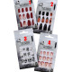 Lot de 12 Faux Ongles Halloween