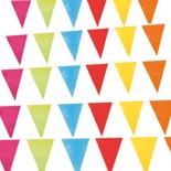 Guirlande Fanions Géante Multicolore 10 mètres