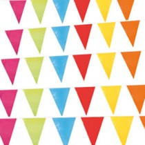 Guirlande Fanions G&eacute;ante Multicolore 10 m&egrave;tres