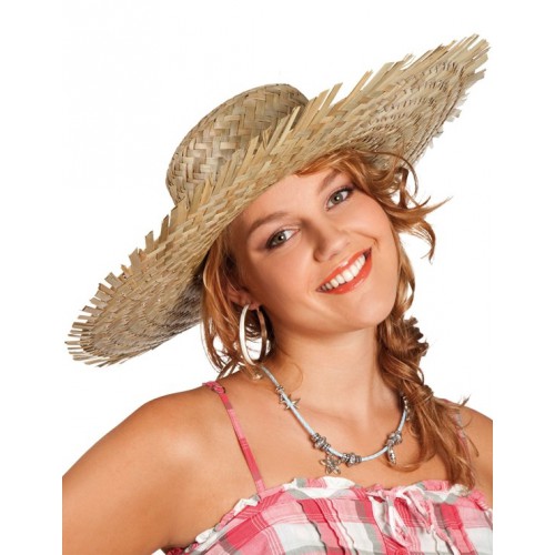 Chapeau Paille - DISPONIBLE EXCLUSIVEMENT EN MAGASIN