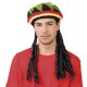 Perruque + Bonnet Rasta / Bob Marley / Jamaïcain