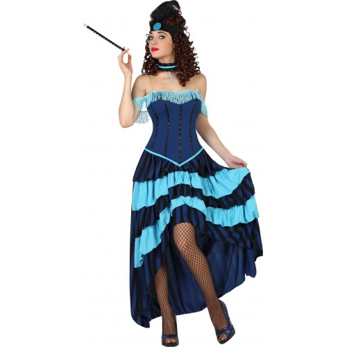 Déguisement Cabaret Bleu