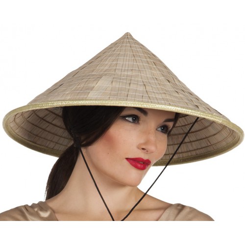 Chapeau Chinois Paille