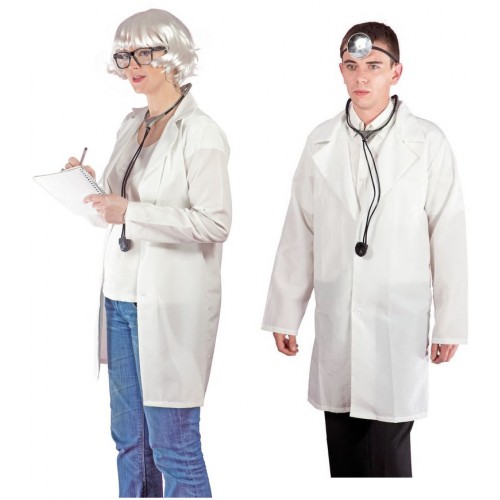 Blouse De Laboratoire En Coton - Pour Femme, Étudiant, Infirmière - Blouse Blanche Professionnelle