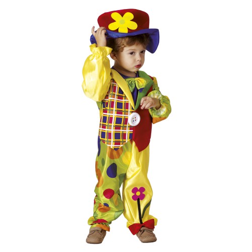 Deguisement Garcon Clown Carnaval 6-8 ans