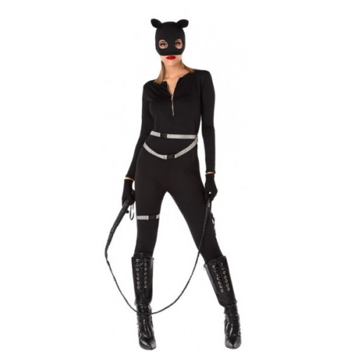 Déguisement chat sexy : Costume femme de chat noir