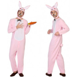 Déguisement Lapin Rose