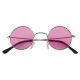 Lunettes Hippies Couleurs - 4 Coloris au Choix