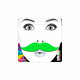 Moustaches Fluo - 3 Coloris Possibles