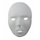 Masque Plastique Blanc Adulte