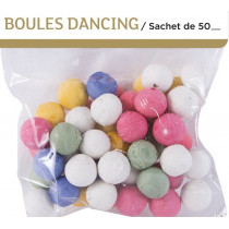 Sac 50 Boules Dancing