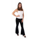 Pantalon Disco Femme Stretch 