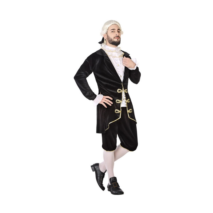 Déguisement Duc Noble Pour Homme – Costume Historique Marron, Taille L, 100% Polyester