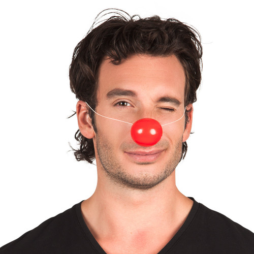 Lot de 24 Nez Clown avec Elastiques