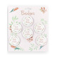 Lot de 6 Badges EVJF