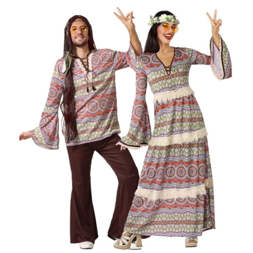 Déguisements Hippie Homme Femme
