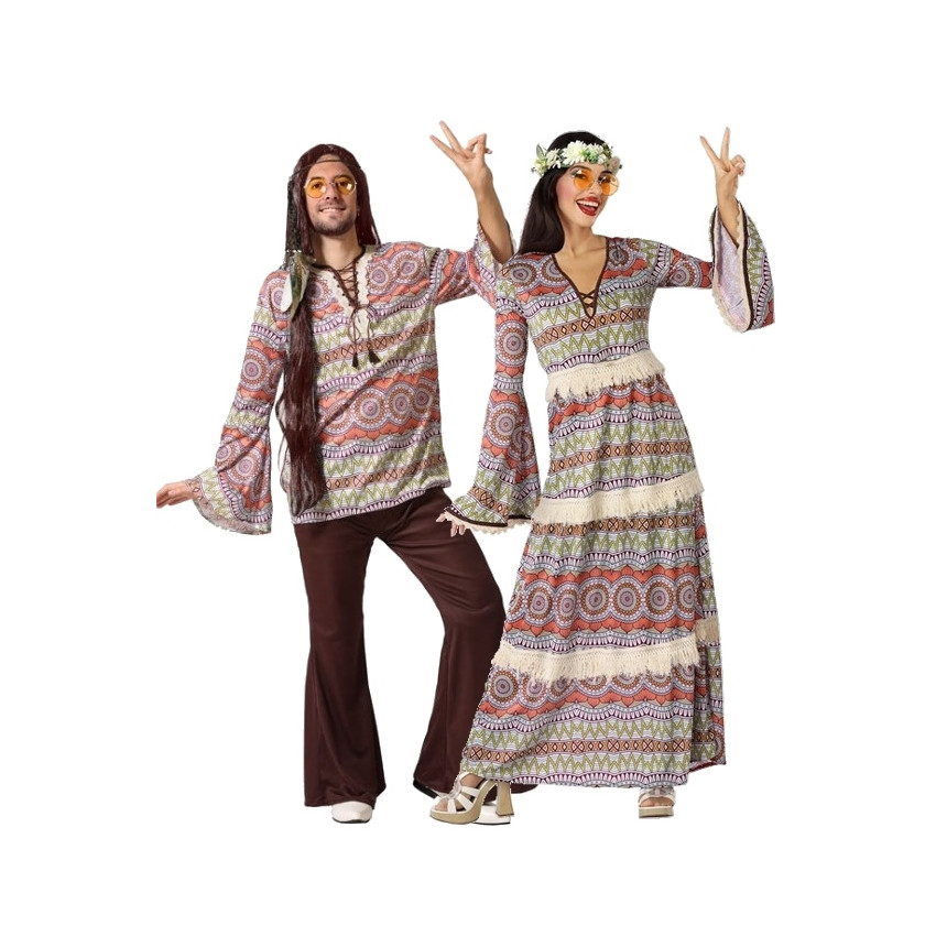 Déguisements Hippie Homme + Femme