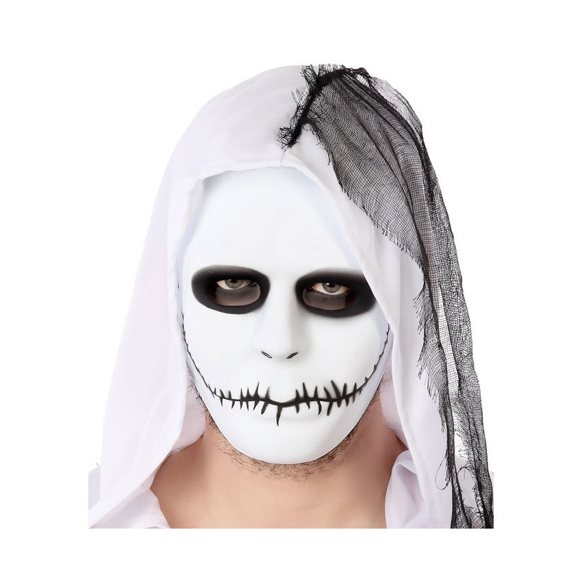 Masque Blanc pour adulte - Jour de Fête - Masques - Accessoires Halloween