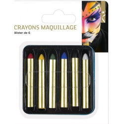 6 Crayons Maquillage