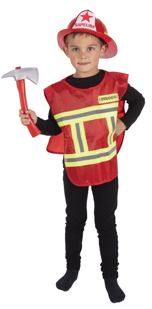 Déguisement de pompier enfant 3 à 6 ans