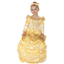 Déguisement Princesse Jaune Enfant : de 2 ans à 4 ans
