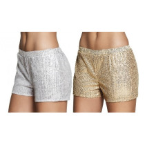 Déguisement Short Paillettes Femme