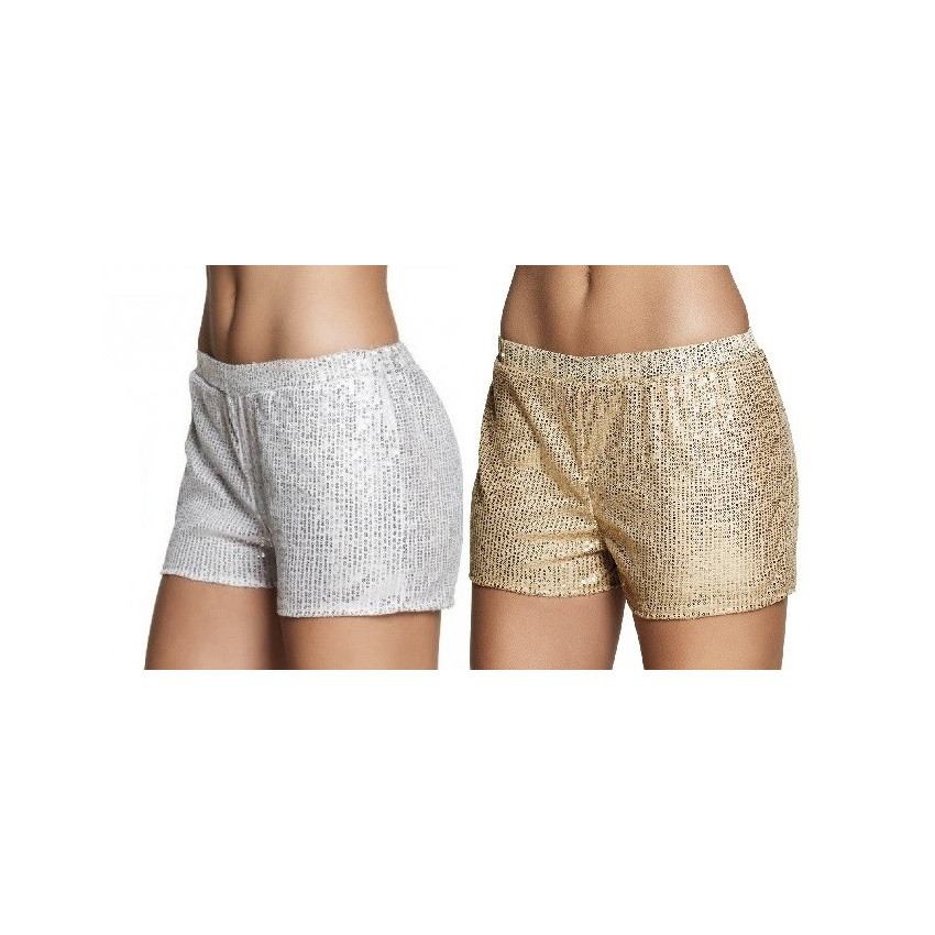 Tinbarry Short à Paillettes Pour Femme Short à Paillettes