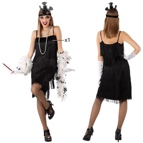 Chaussure Vetement Femme Annee 20 Tenue Années 20 Dorée (Avec