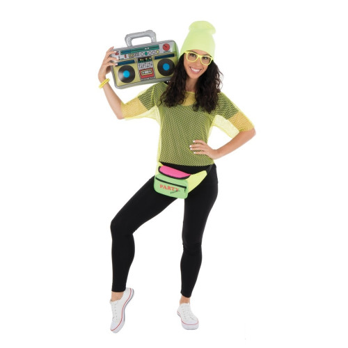 Aomig Kit Déguisement des Années 80, Accessoires Néon 80s Déguisement, T-Shirt Résille sans, Disco Costume Vetement Fête Néon Fluo, 1980 Costume De Fête(Rose Rouge Aomig Kit Déguisement des Années 80, Accessoires Néon 80s Déguisement, T-Shirt Résille sans, Disco Costume Vetement Fête Néon Fluo, 1980 Costume De Fête(Rose Rouge